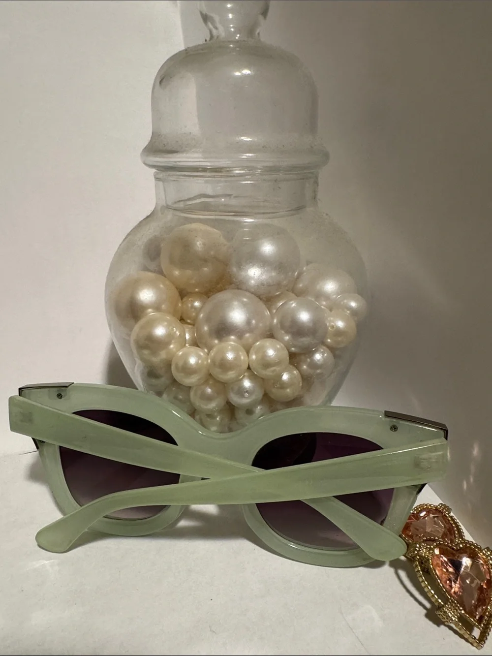 Classic Women's Sunglasses in Mint Green